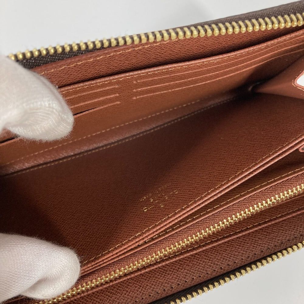 Louis Vuitton Louis Vuitton M42616 Monogram Zippy Wallet Round Fastener Long Canvas Women Brown Size ONE SIZE - 13 Thumbnail