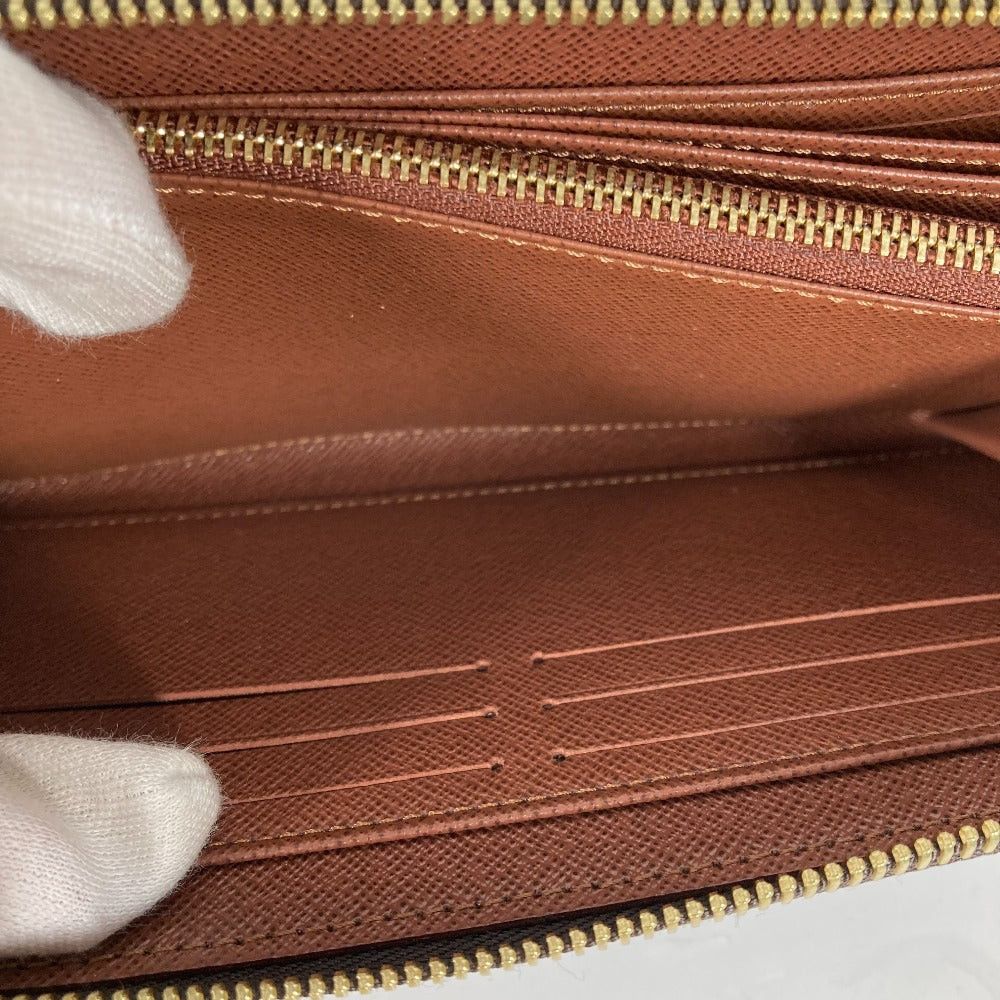 Louis Vuitton Louis Vuitton M42616 Monogram Zippy Wallet Round Fastener Long Canvas Women Brown Size ONE SIZE - 11 Thumbnail