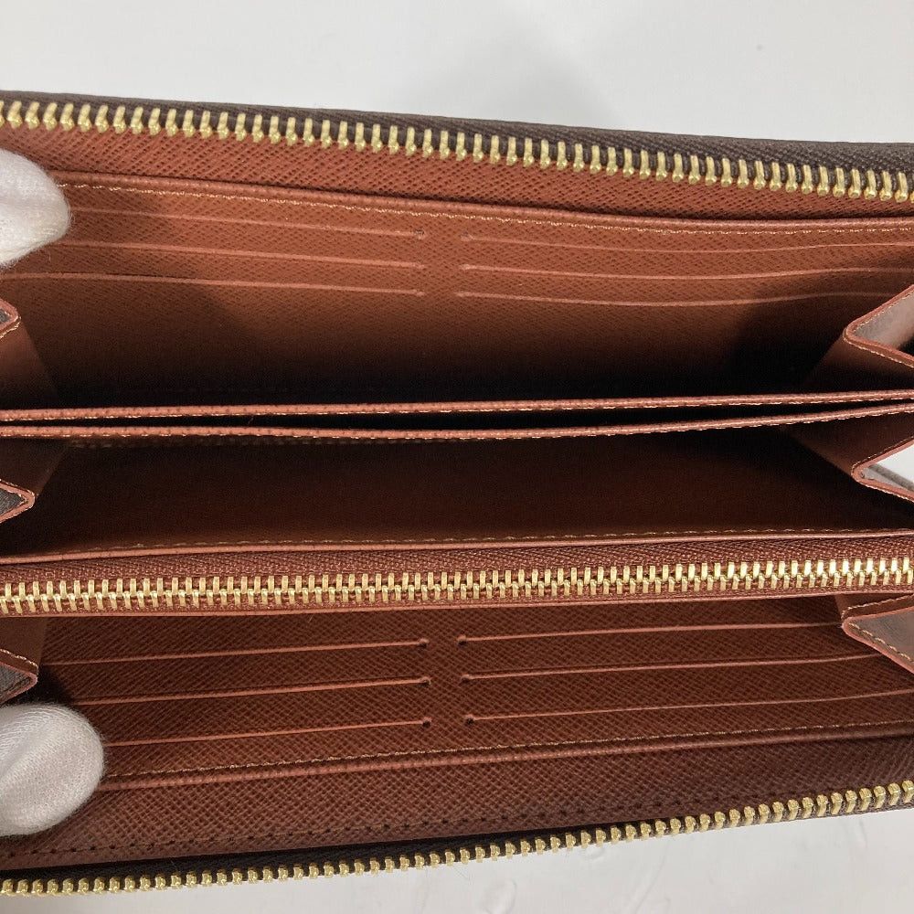 Louis Vuitton Louis Vuitton M42616 Monogram Zippy Wallet Round Fastener Long Canvas Women Brown Size ONE SIZE - 10 Thumbnail