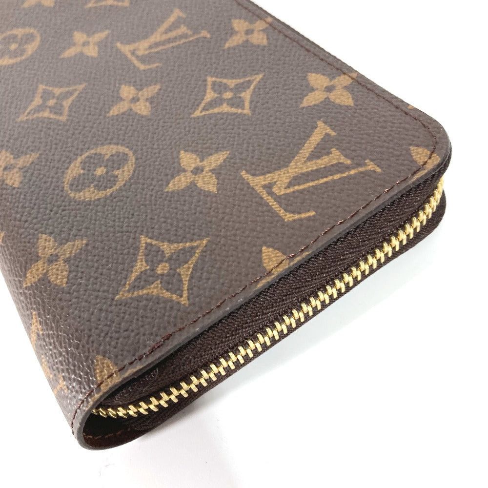 Louis Vuitton Louis Vuitton M42616 Monogram Zippy Wallet Round Fastener Long Canvas Women Brown Size ONE SIZE - 3 Thumbnail