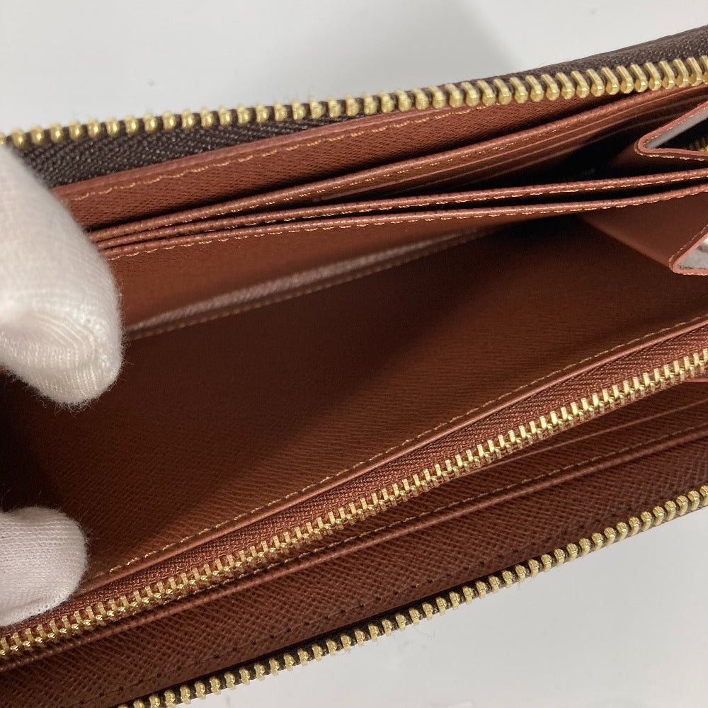 Louis Vuitton Louis Vuitton M42616 Monogram Zippy Wallet Round Fastener Long Canvas Women Brown Size ONE SIZE - 12 Thumbnail