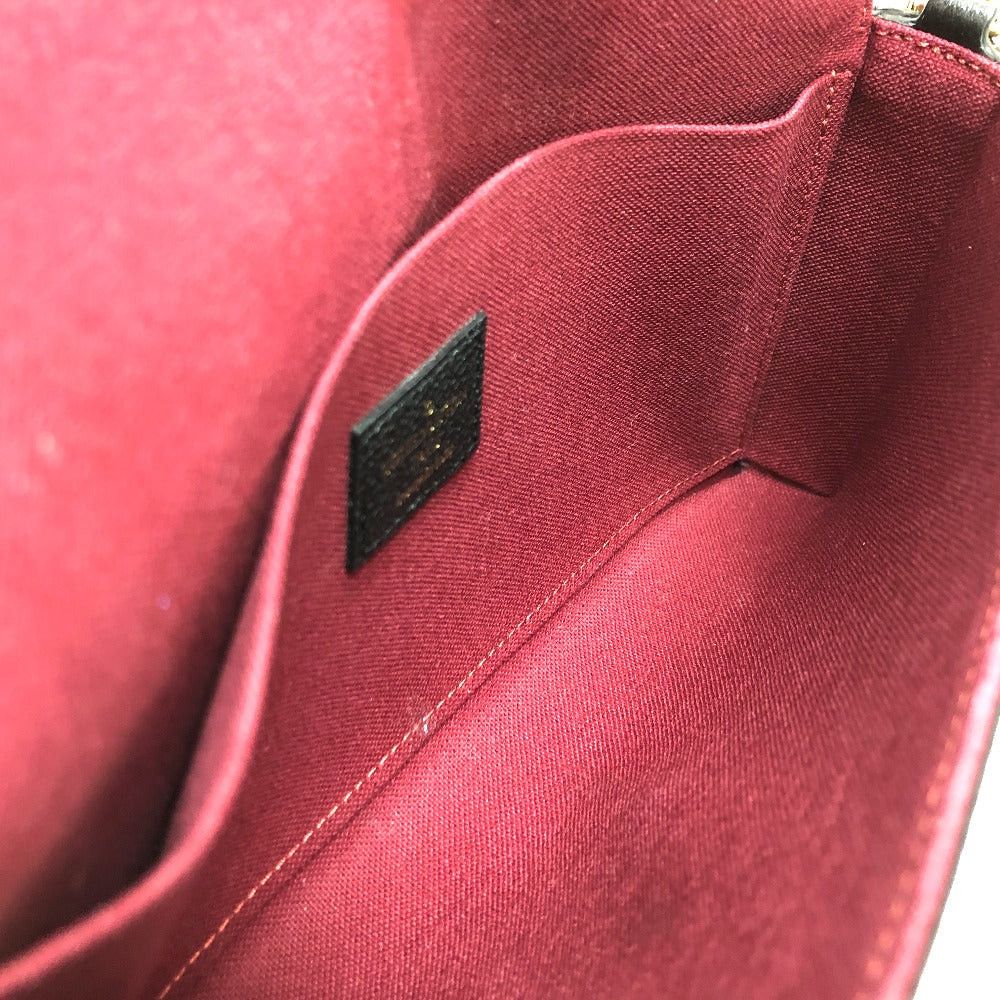 Louis Vuitton Louis Vuitton M80482 Monogram Amplant Pochette Felicie Chain Wallet Shoulder Bag Long Leather Women Black Size ONE SIZE - 7 Thumbnail