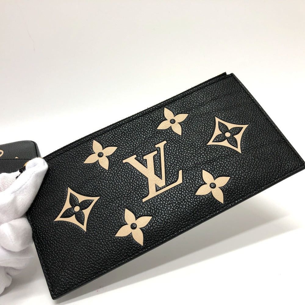 Louis Vuitton Louis Vuitton M80482 Monogram Amplant Pochette Felicie Chain Wallet Shoulder Bag Long Leather Women Black Size ONE SIZE - 11 Thumbnail