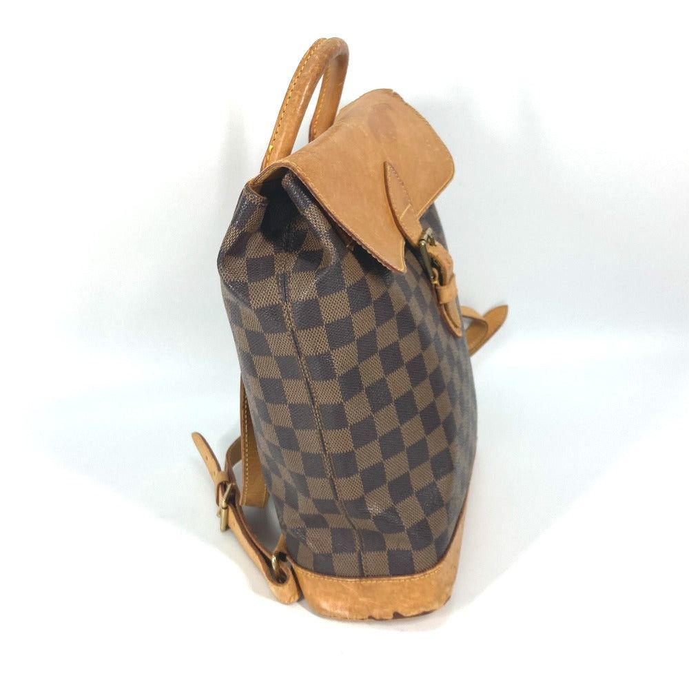 Louis Vuitton Louis Vuitton N99038 Damier Arlequin 100Th Anniversary Limited Backpack Briefcase Rucksack Canvas Women Ebenu. Brown Size ONE SIZE - 2 Thumbnail