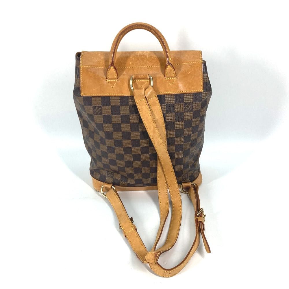Louis Vuitton Louis Vuitton N99038 Damier Arlequin 100Th Anniversary Limited Backpack Briefcase Rucksack Canvas Women Ebenu. Brown Size ONE SIZE - 6 Thumbnail