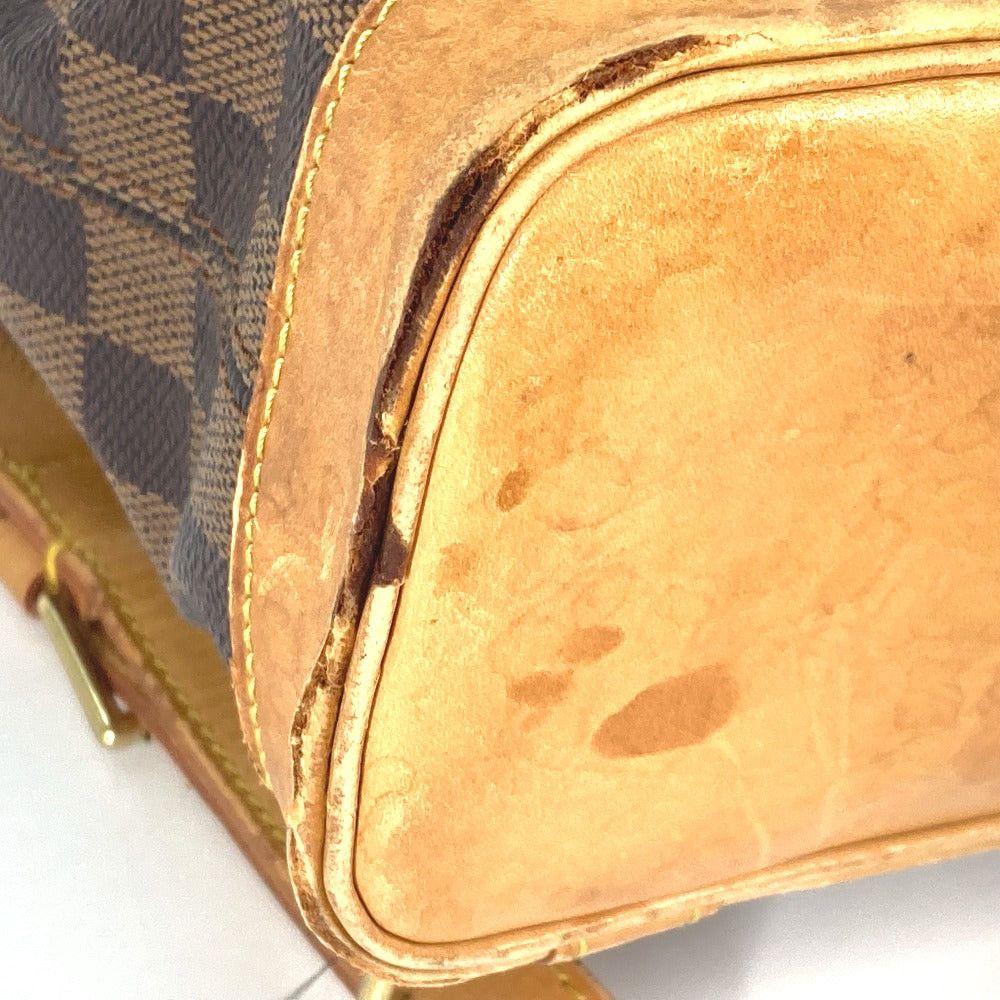 Louis Vuitton Louis Vuitton N99038 Damier Arlequin 100Th Anniversary Limited Backpack Briefcase Rucksack Canvas Women Ebenu. Brown Size ONE SIZE - 4 Thumbnail