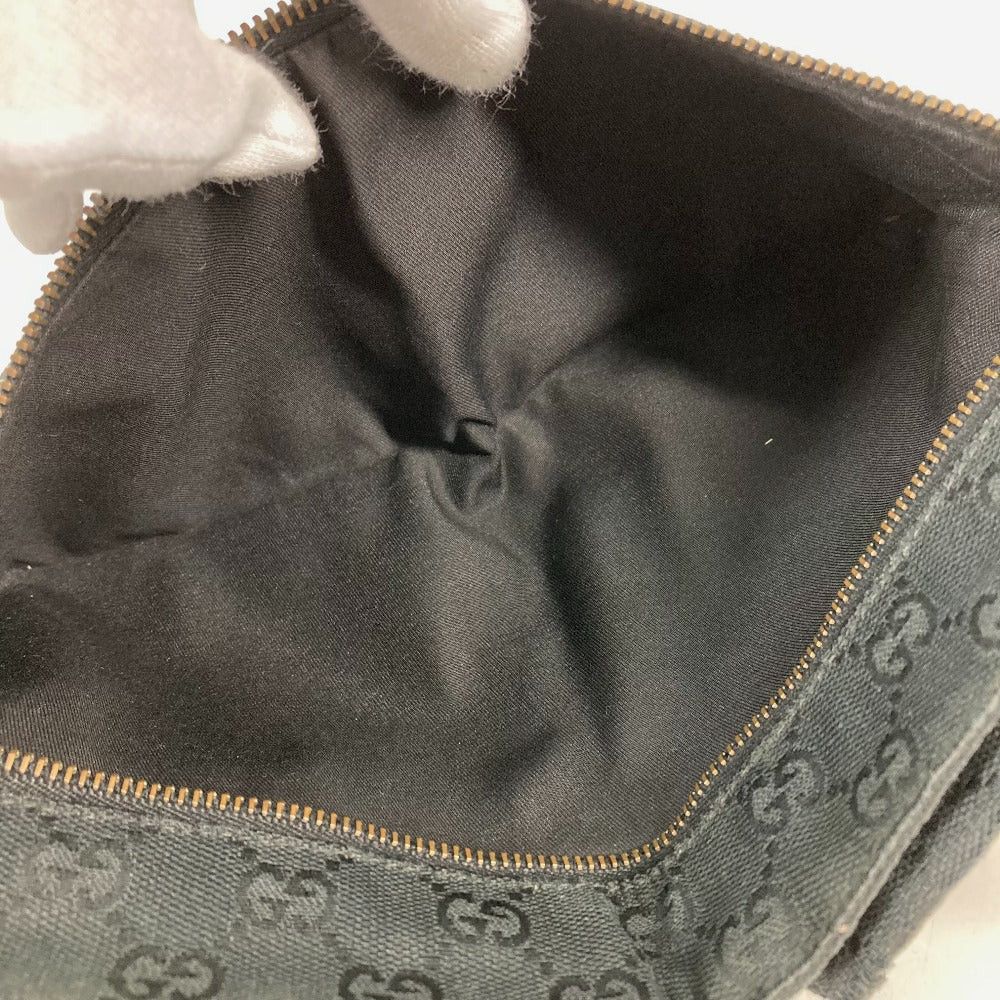 Gucci Gucci 28566 Belt Bag Gg Waist Body Canvas/Leather Men Black Size ONE SIZE - 15 Thumbnail