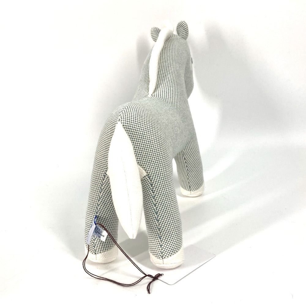 Hermes Hermes Horse Cheval Honoré Epopee Hose Puppet Interior Objet D'Art Stuffed Toy Cotton Kids Blue Size ONE SIZE - 5 Thumbnail