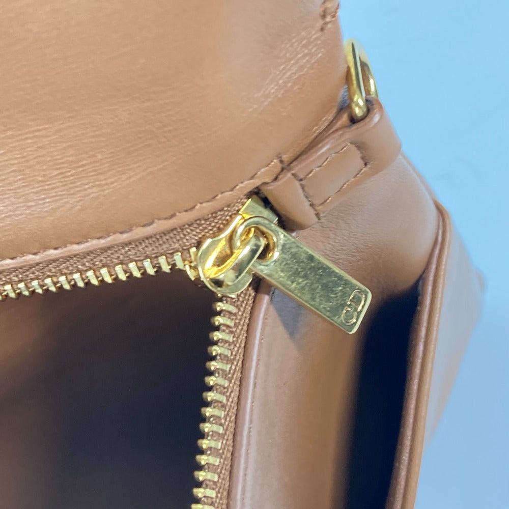 Dior Dior M8641Ubbu Clutch Bag Cd Diordouble Medium 3Way Chain Shoulder Handbag Leather Women Brown Size ONE SIZE - 11 Thumbnail