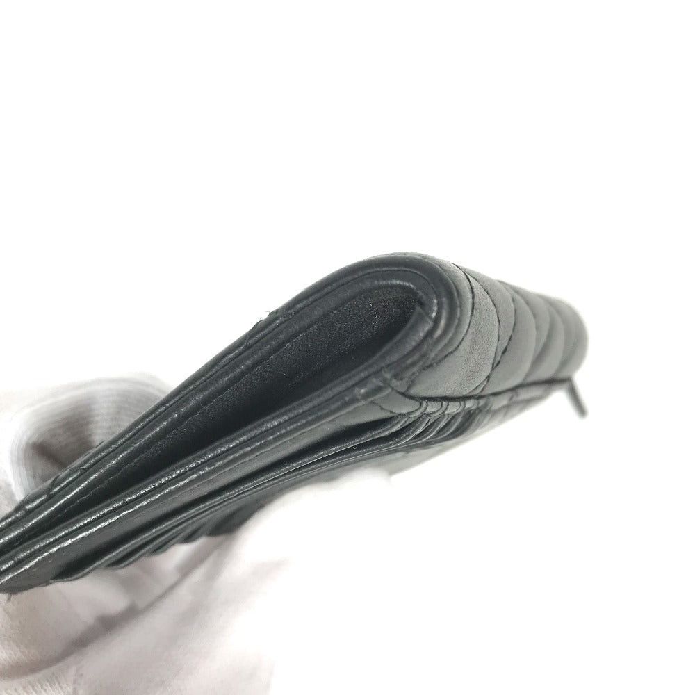 Chanel Chanel Ap3179 Saw Black Cc Coma Mark Matelasse Fragment Case Wallet Change Purse Coin Leather Women Size ONE SIZE - 14 Thumbnail