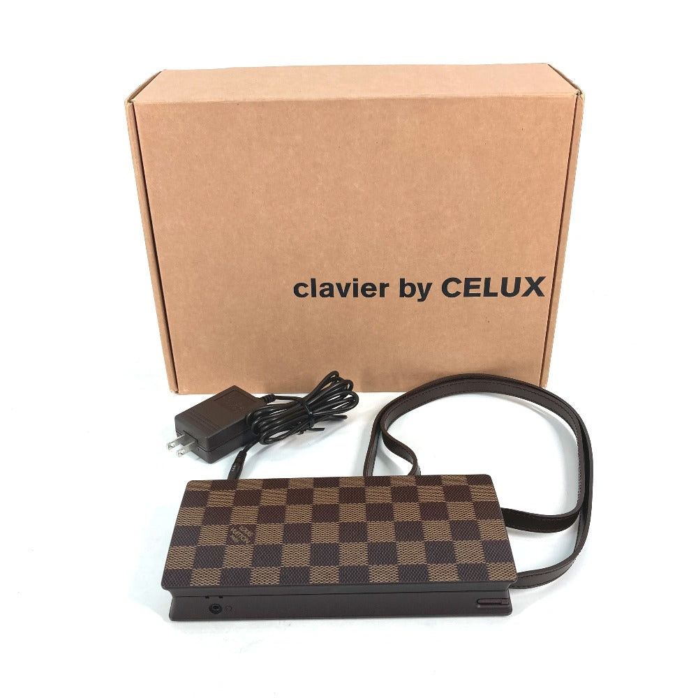 Louis Vuitton Louis Vuitton Celerux Celux Vip Client Damier Clavier 25Th Anniversary Staff Only Pc Novelty Small Mini Laptop Sundries Plastic Men Ebenu. Brown Size ONE SIZE - 2 Thumbnail