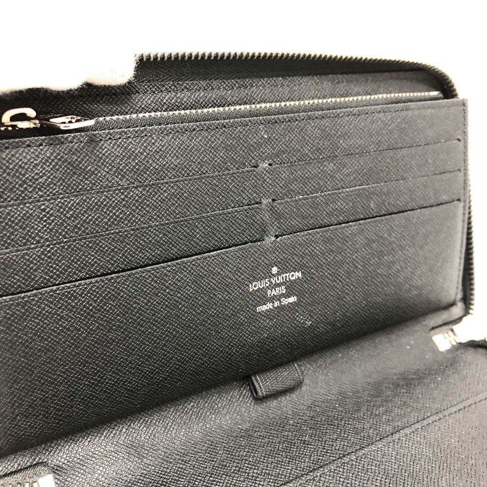 Louis Vuitton Louis Vuitton N61214 Graphite Christpher Nemis Zippy Organizer Long Wallet Damier Canvas Men Black Size ONE SIZE - 9 Thumbnail