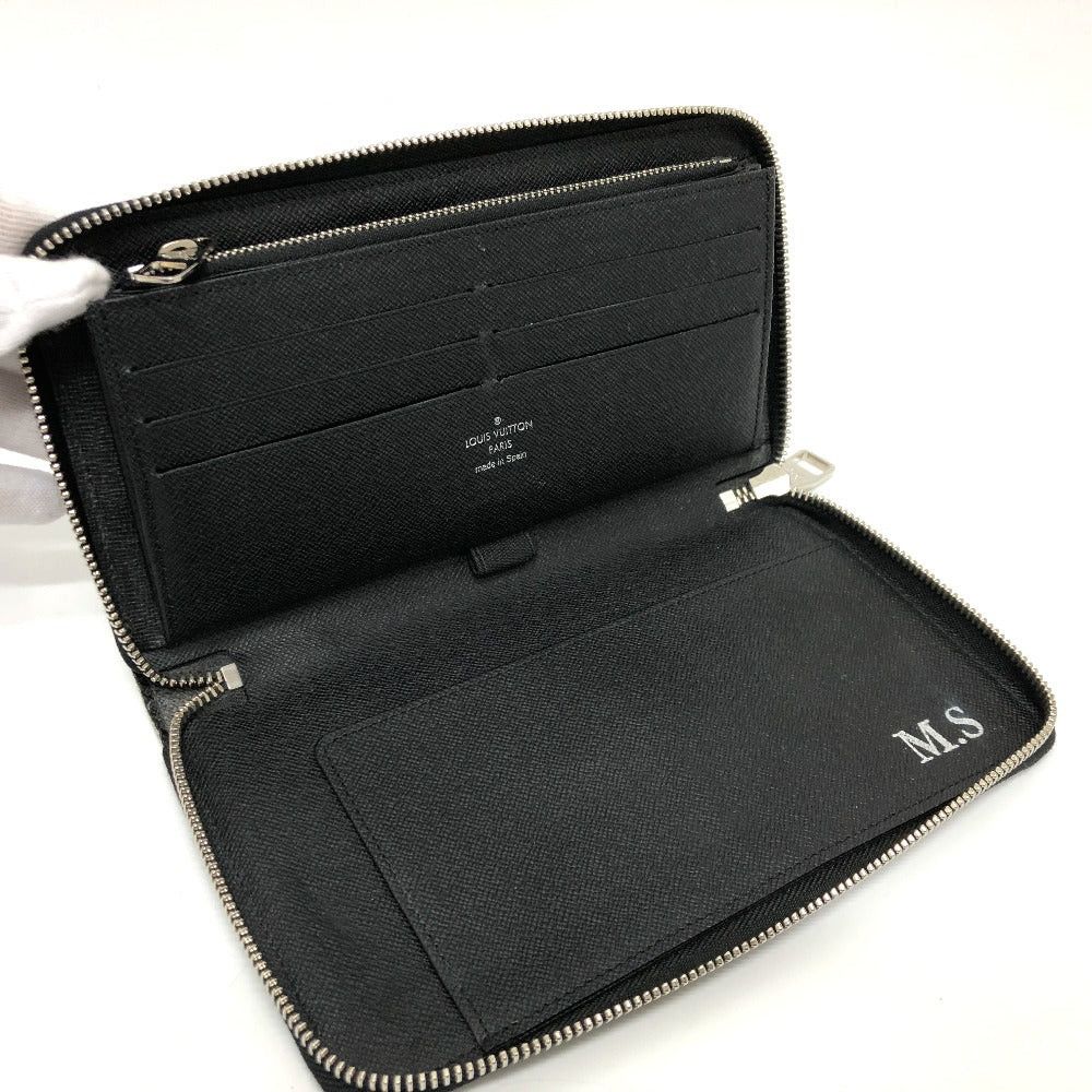 Louis Vuitton Louis Vuitton N61214 Graphite Christpher Nemis Zippy Organizer Long Wallet Damier Canvas Men Black Size ONE SIZE - 8 Thumbnail