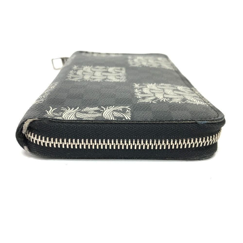 Louis Vuitton Louis Vuitton N61214 Graphite Christpher Nemis Zippy Organizer Long Wallet Damier Canvas Men Black Size ONE SIZE - 5 Thumbnail