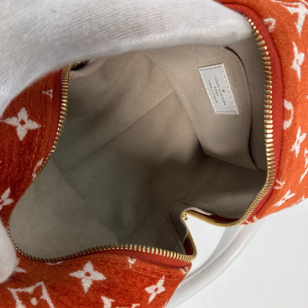 Louis Vuitton Louis Vuitton M46212 Lv Match Square Bag 2 Way Chain Shoulder Handbag Velvet Women Terracotta Brown Orange Size ONE SIZE - 9 Thumbnail