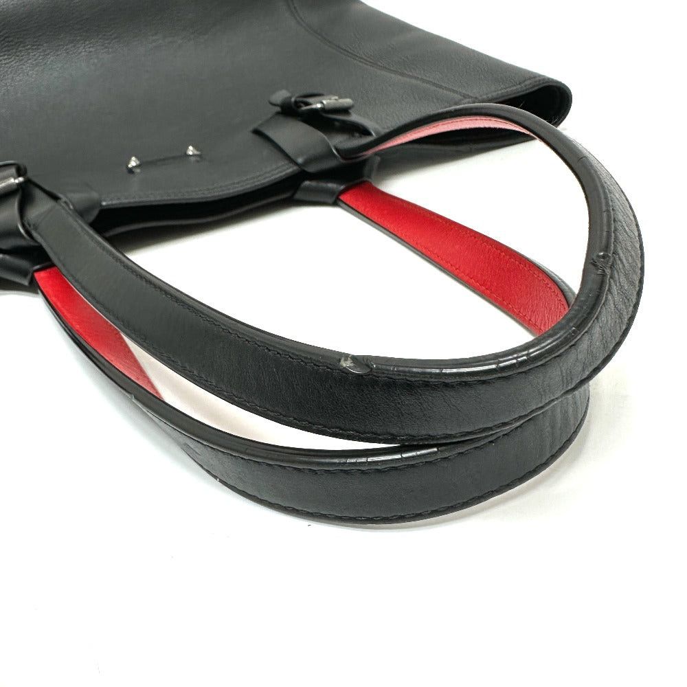 Christian Louboutin Christian Louboutin Logo Shoulder Bag Tote Leather Men Black Size ONE SIZE - 7 Thumbnail
