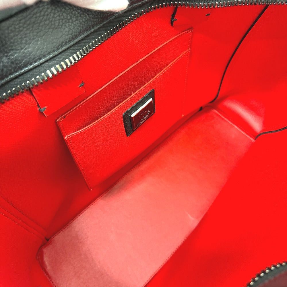 Christian Louboutin Christian Louboutin Logo Shoulder Bag Tote Leather Men Black Size ONE SIZE - 9 Thumbnail
