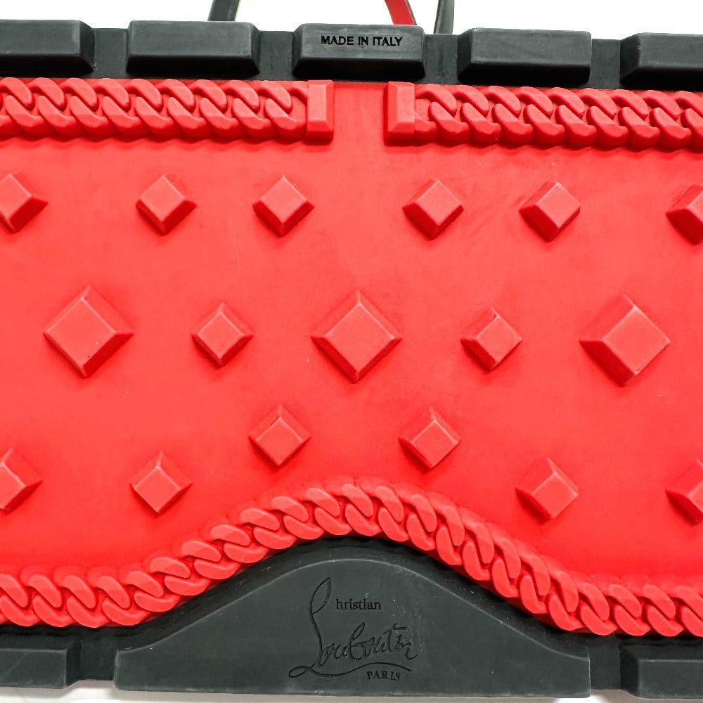 Christian Louboutin Christian Louboutin Logo Shoulder Bag Tote Leather Men Black Size ONE SIZE - 6 Thumbnail