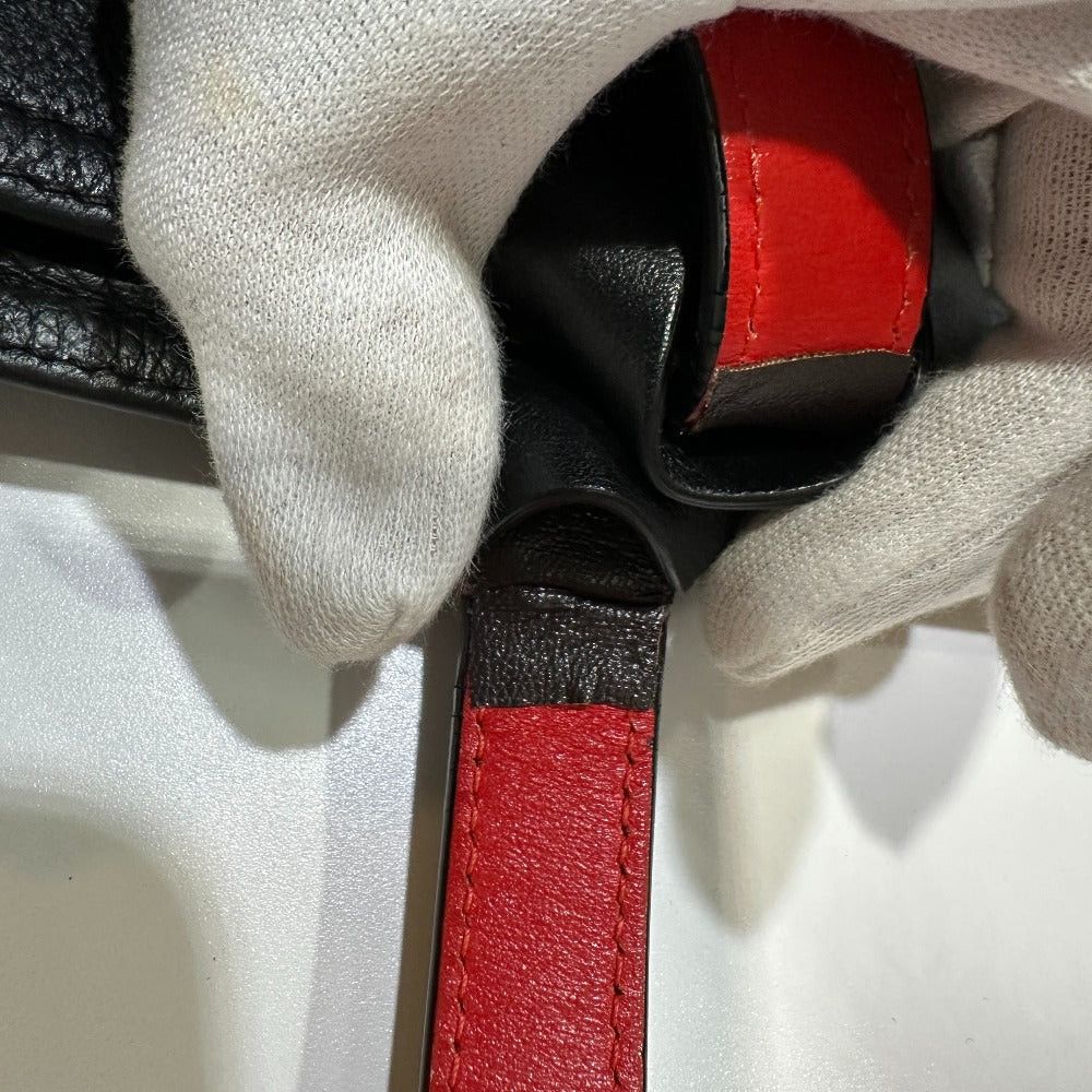 Christian Louboutin Christian Louboutin Logo Shoulder Bag Tote Leather Men Black Size ONE SIZE - 17 Thumbnail