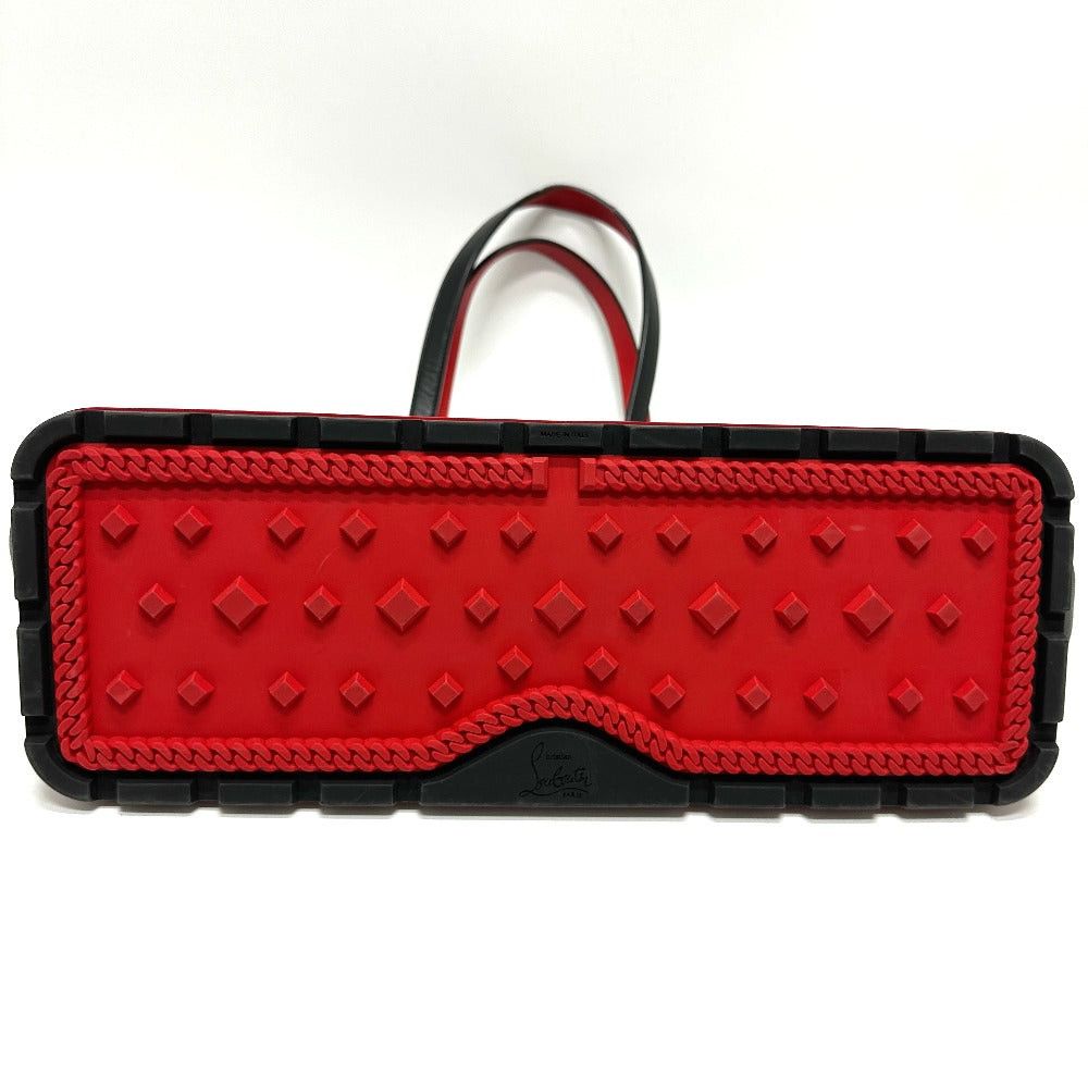 Christian Louboutin Christian Louboutin Logo Shoulder Bag Tote Leather Men Black Size ONE SIZE - 3 Thumbnail