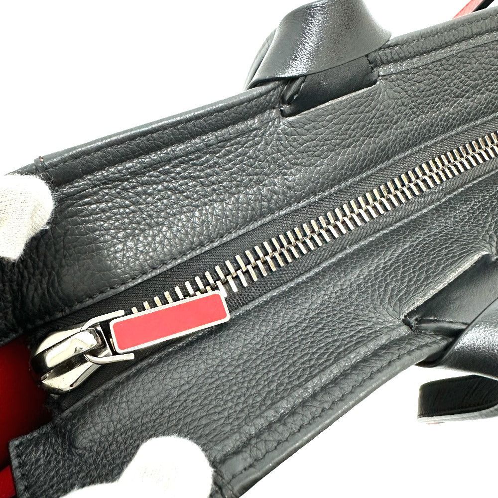 Christian Louboutin Christian Louboutin Logo Shoulder Bag Tote Leather Men Black Size ONE SIZE - 11 Thumbnail
