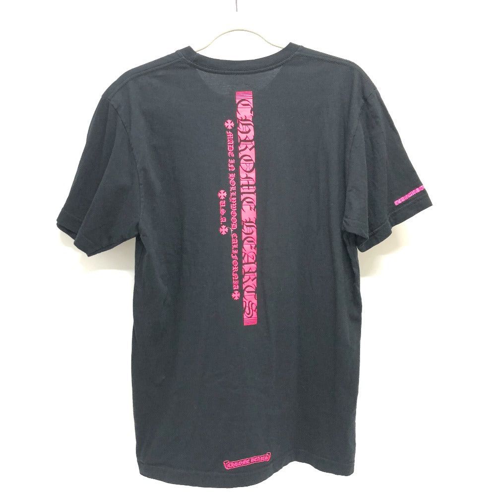 Chrome Hearts Chrome Hearts Apparel (Clothing) Short Sleeves H One Back Logo Print T-Shirt Short-Sleeved Cotton Men Black Size US L / EU 52-54 / 3 - 2 Thumbnail
