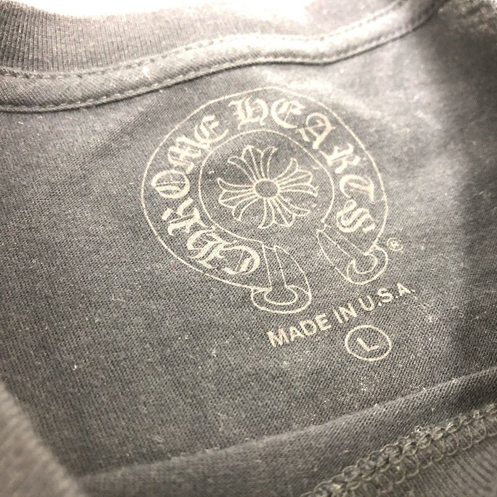 Chrome Hearts Chrome Hearts Apparel (Clothing) Short Sleeves H One Back Logo Print T-Shirt Short-Sleeved Cotton Men Black Size US L / EU 52-54 / 3 - 4 Thumbnail