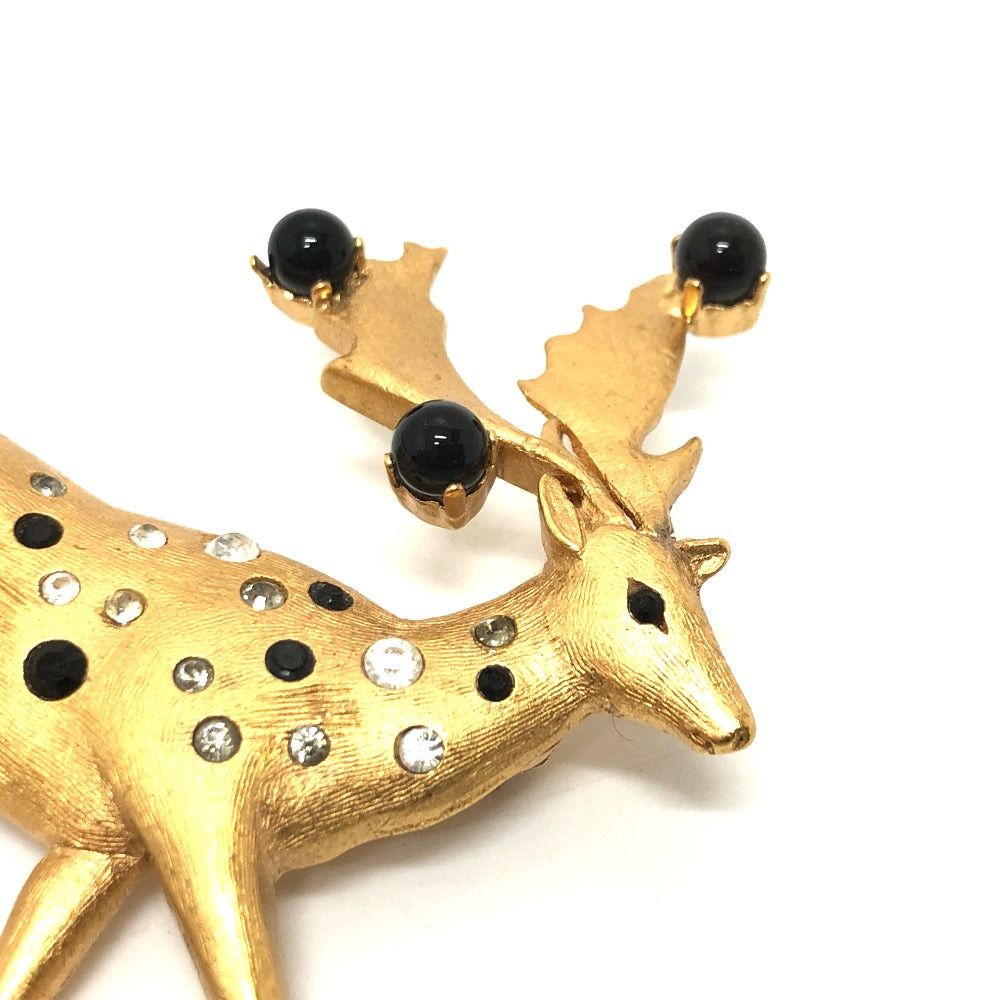 Chanel Chanel 01A Accessories Daino Coma Mark Coco Brooch Metal Women Gold Size ONE SIZE - 5 Thumbnail