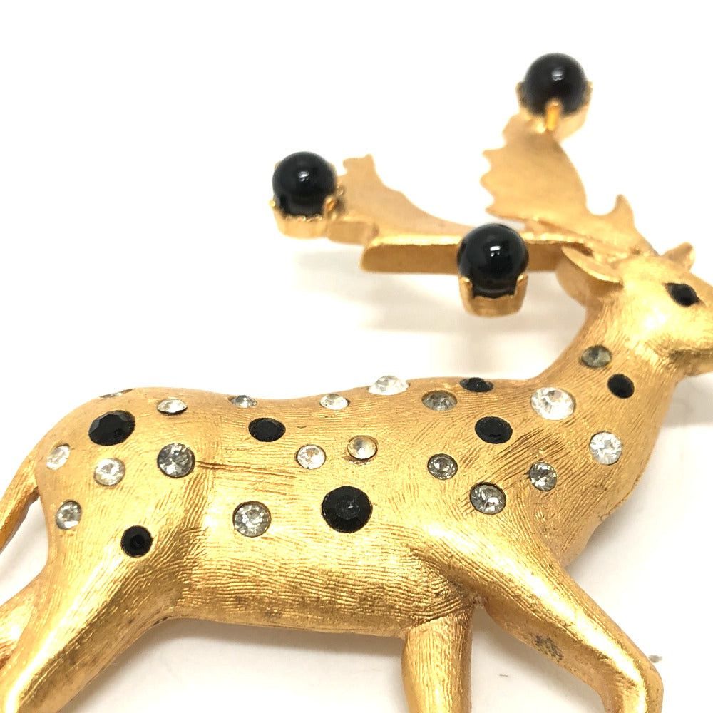 Chanel Chanel 01A Accessories Daino Coma Mark Coco Brooch Metal Women Gold Size ONE SIZE - 4 Thumbnail