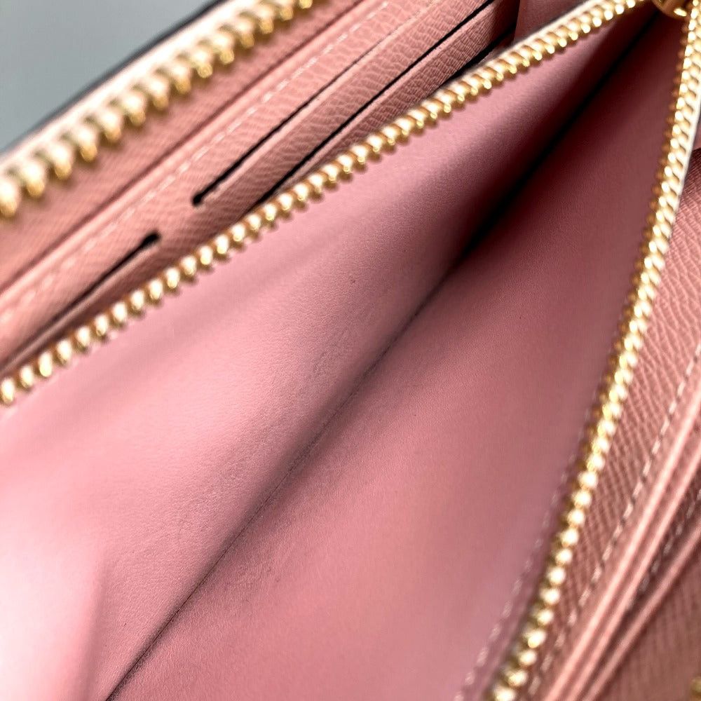 Louis Vuitton Louis Vuitton M67550 Monogram Giant Zippy Wallet Round Fastener Long Canvas Women Pink And Red Size ONE SIZE - 11 Thumbnail
