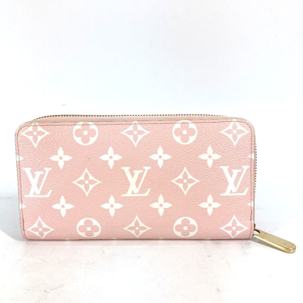 Louis Vuitton Louis Vuitton M67550 Monogram Giant Zippy Wallet Round Fastener Long Canvas Women Pink And Red Size ONE SIZE - 2 Thumbnail