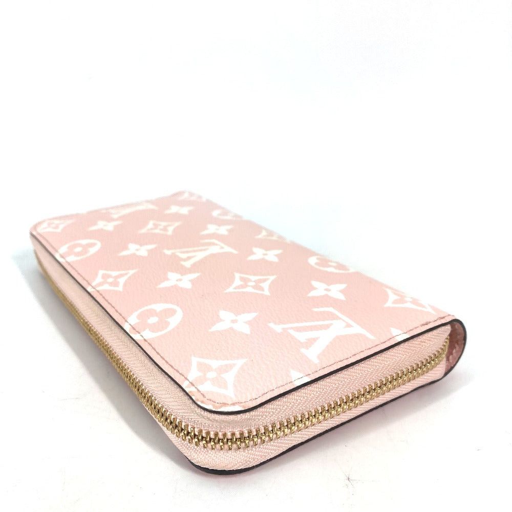 Louis Vuitton Louis Vuitton M67550 Monogram Giant Zippy Wallet Round Fastener Long Canvas Women Pink And Red Size ONE SIZE - 6 Thumbnail
