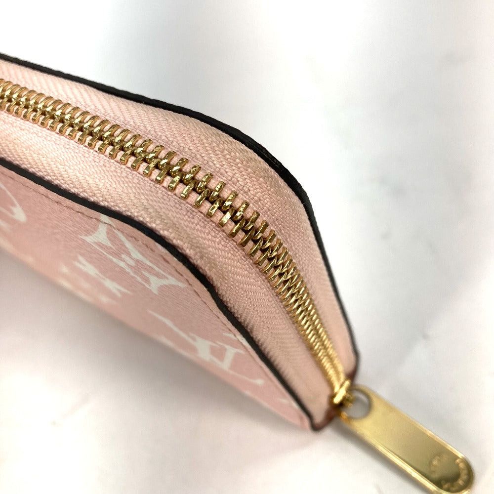 Louis Vuitton Louis Vuitton M67550 Monogram Giant Zippy Wallet Round Fastener Long Canvas Women Pink And Red Size ONE SIZE - 8 Thumbnail