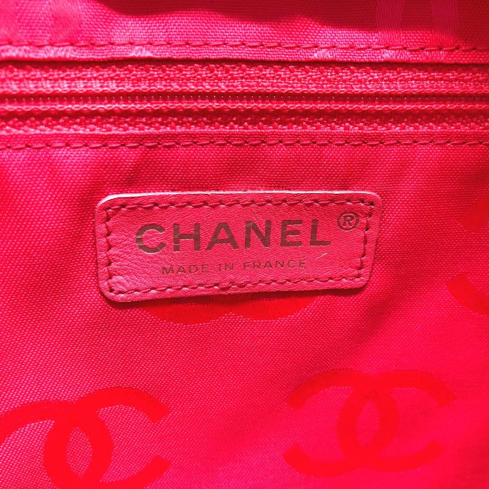 Chanel Chanel Cc Coma Mark Cambon Line Large Shoulder Bag Shawl Tote Tweed Women Purple Size ONE SIZE - 13 Thumbnail