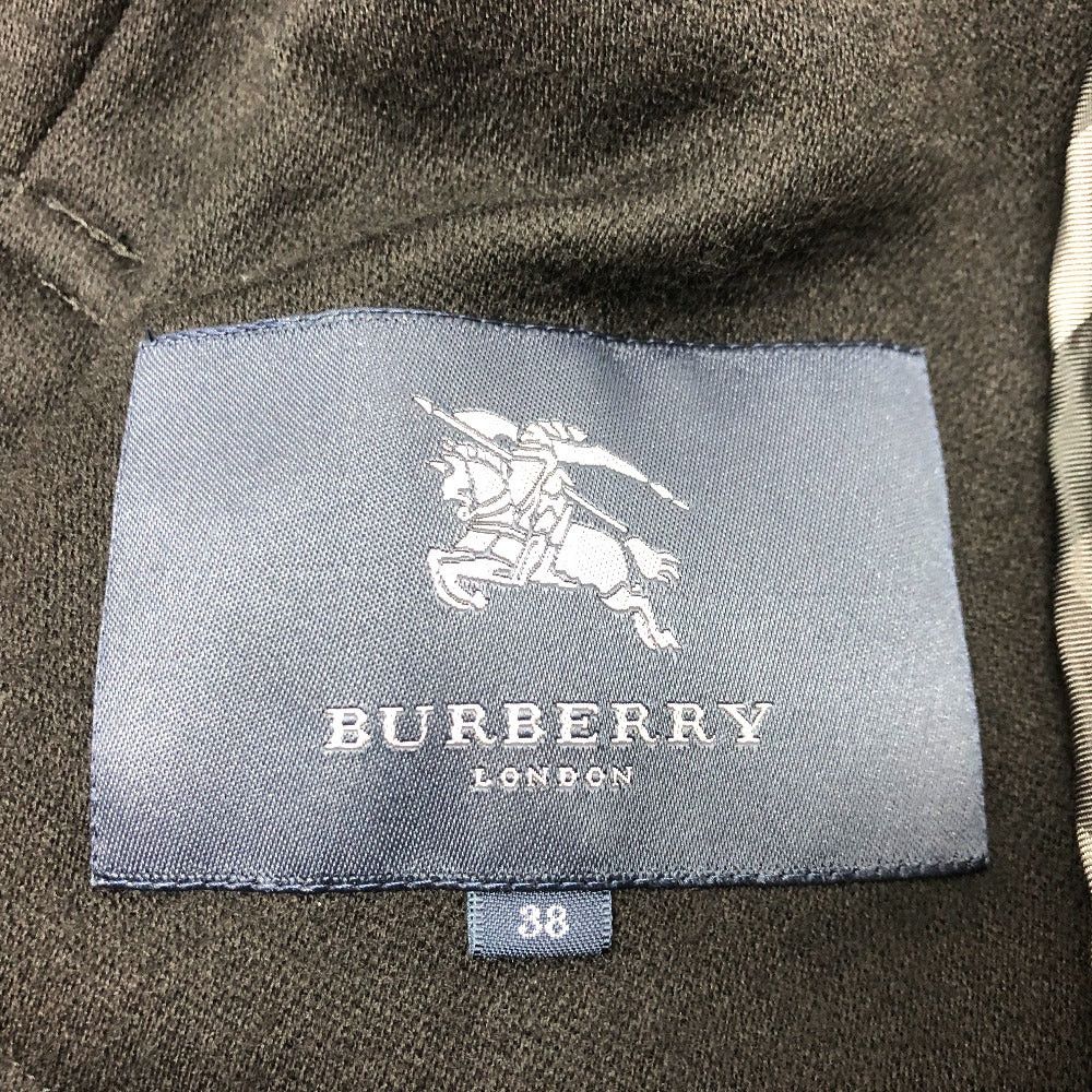 Burberry Burberry London Apparel (Clothing) Outer Coat Button Trench Cotton Women Black Size ONE SIZE - 7 Thumbnail