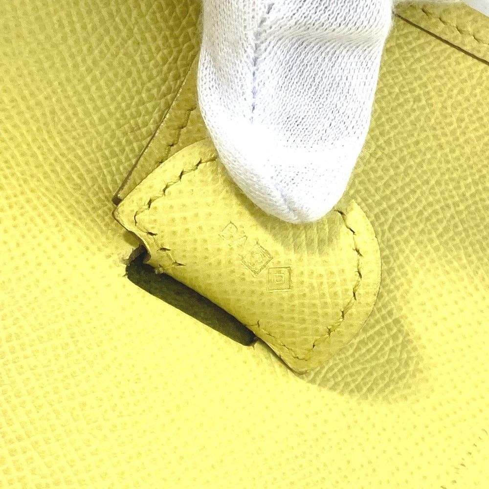 Hermes Hermes Diagonal Hanging (E.G. Of A Rocket) Briefcase Evelyn 3 Gm Punched Logo Shoulder Bag Epson Women Lime Yellow Size ONE SIZE - 10 Thumbnail