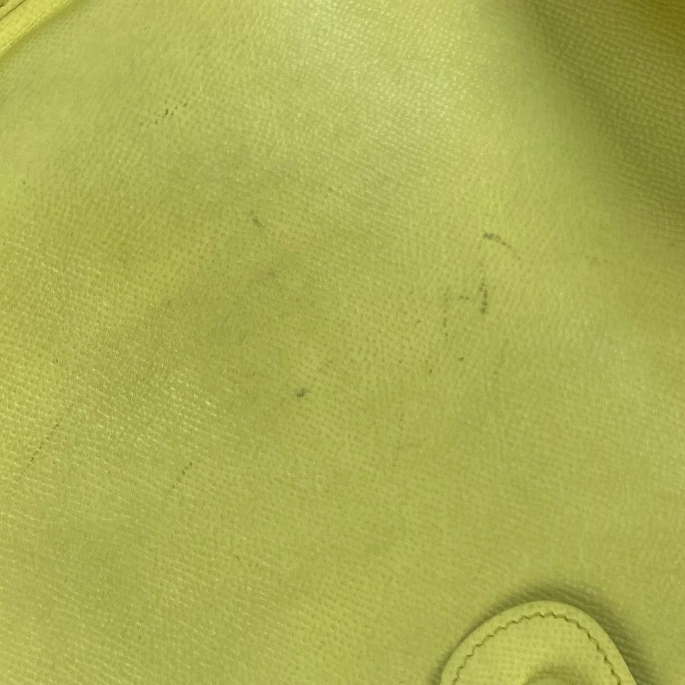 Hermes Hermes Diagonal Hanging (E.G. Of A Rocket) Briefcase Evelyn 3 Gm Punched Logo Shoulder Bag Epson Women Lime Yellow Size ONE SIZE - 13 Thumbnail