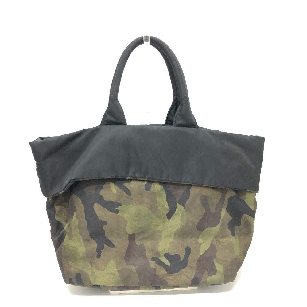 Prada Prada B1959V Camouflage 2 Way Bag Shoulder Handbag Nylon Women Green Size ONE SIZE - 2 Thumbnail