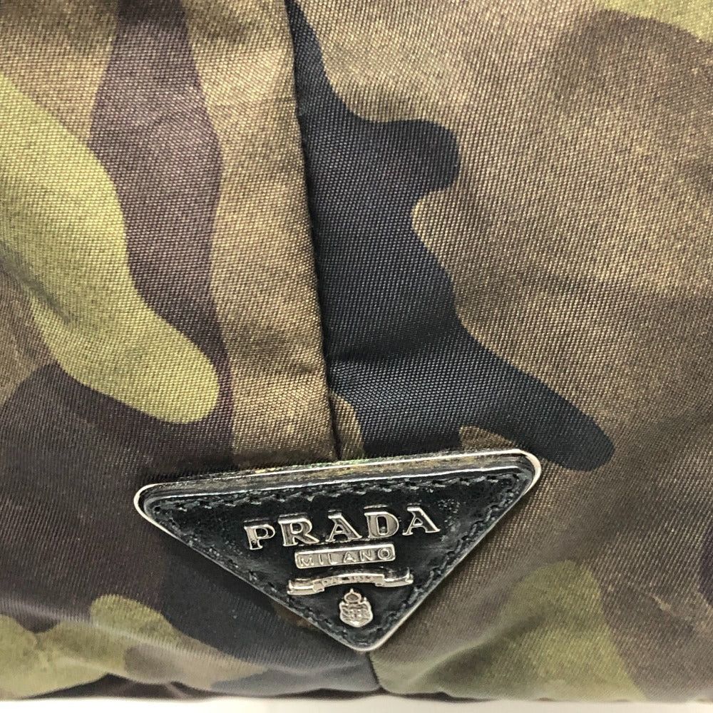 Prada Prada B1959V Camouflage 2 Way Bag Shoulder Handbag Nylon Women Green Size ONE SIZE - 5 Thumbnail