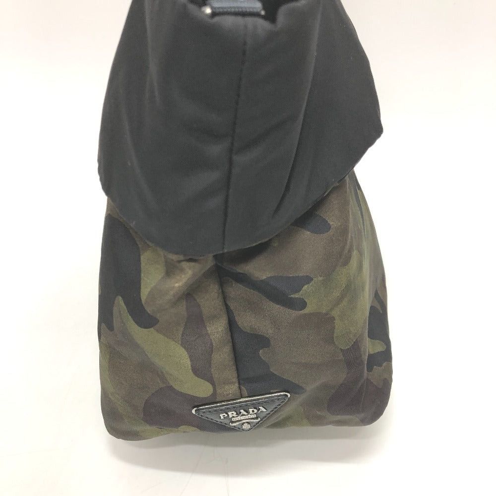 Prada Prada B1959V Camouflage 2 Way Bag Shoulder Handbag Nylon Women Green Size ONE SIZE - 4 Thumbnail