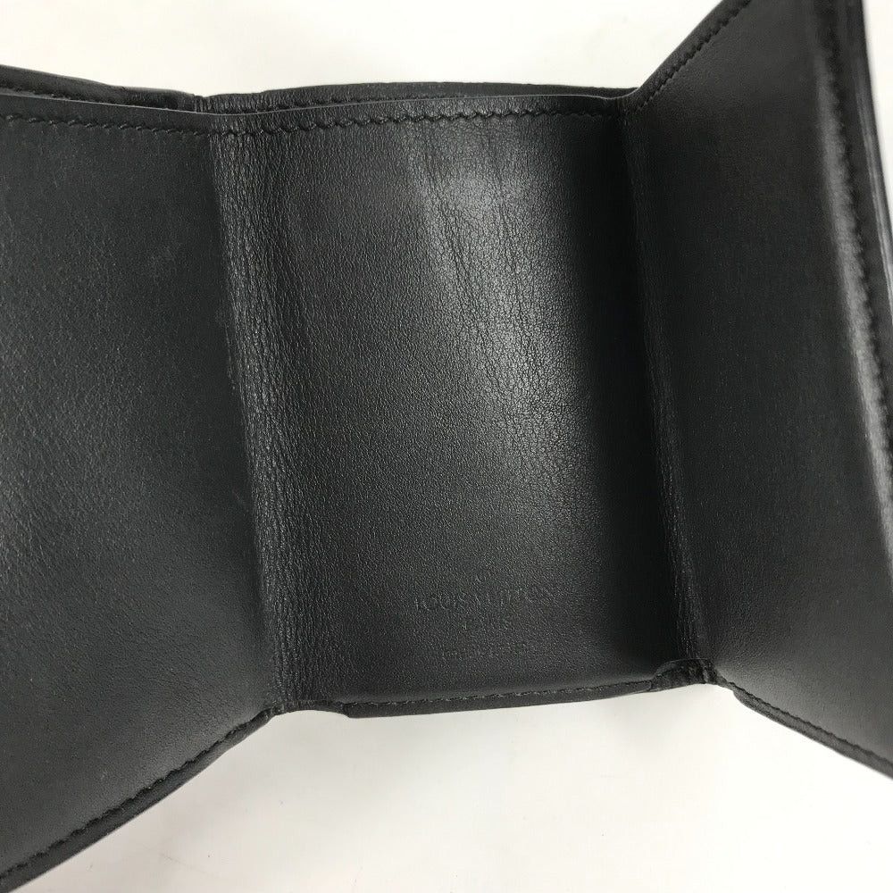 Louis Vuitton Louis Vuitton M67630 Monogram Eclipse Discovery Compact Wallet Threefold Canvas Men Black Size ONE SIZE - 13 Thumbnail