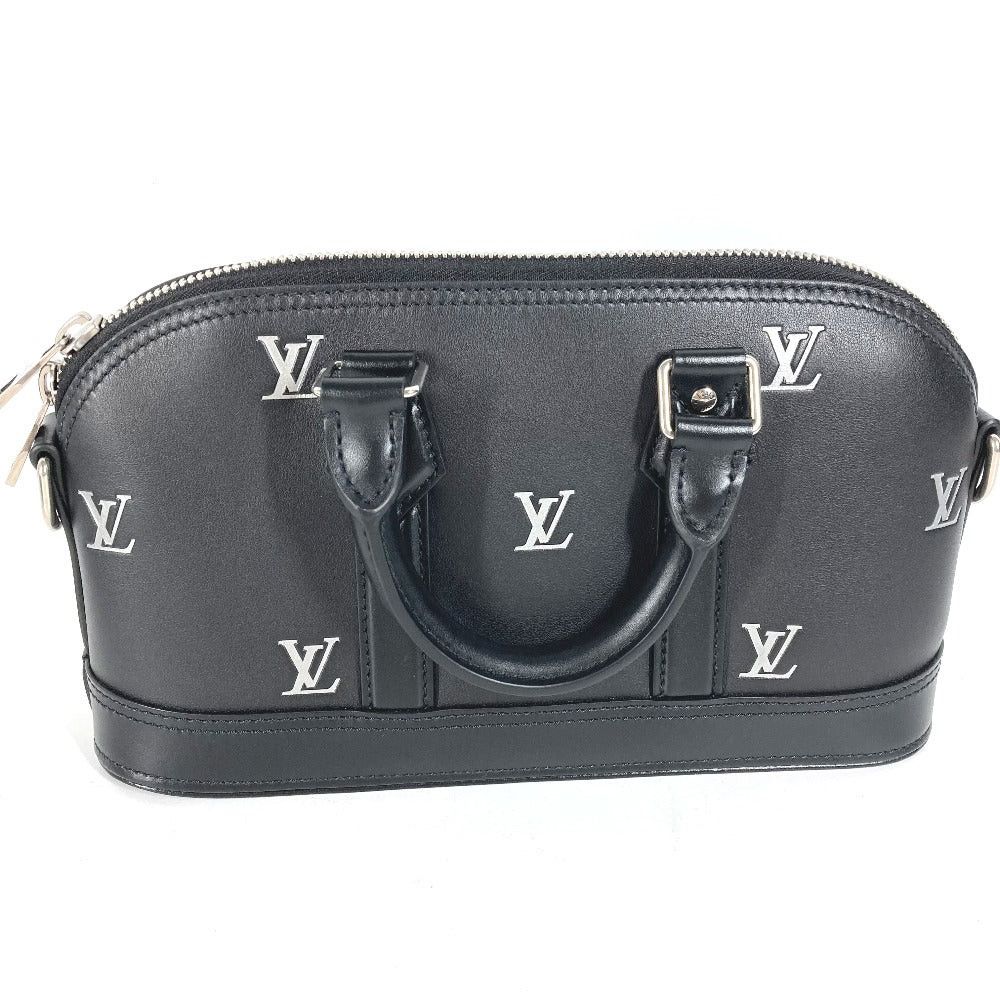Louis Vuitton Louis Vuitton M24529 Alma Ew 2 Way Bag Shoulder Briefcase Handbag Calf Leather Women Black Size ONE SIZE - 2 Thumbnail