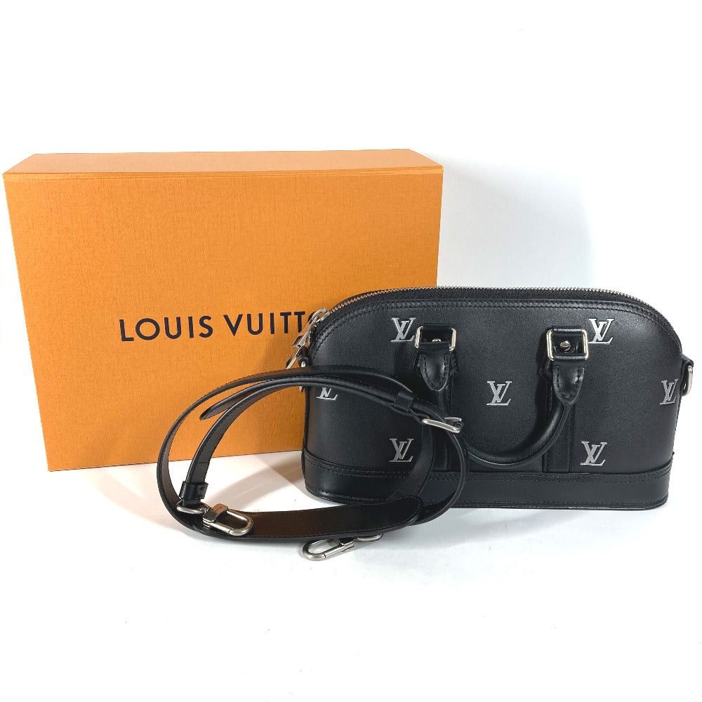 Louis Vuitton Louis Vuitton M24529 Alma Ew 2 Way Bag Shoulder Briefcase Handbag Calf Leather Women Black Size ONE SIZE - 9 Thumbnail