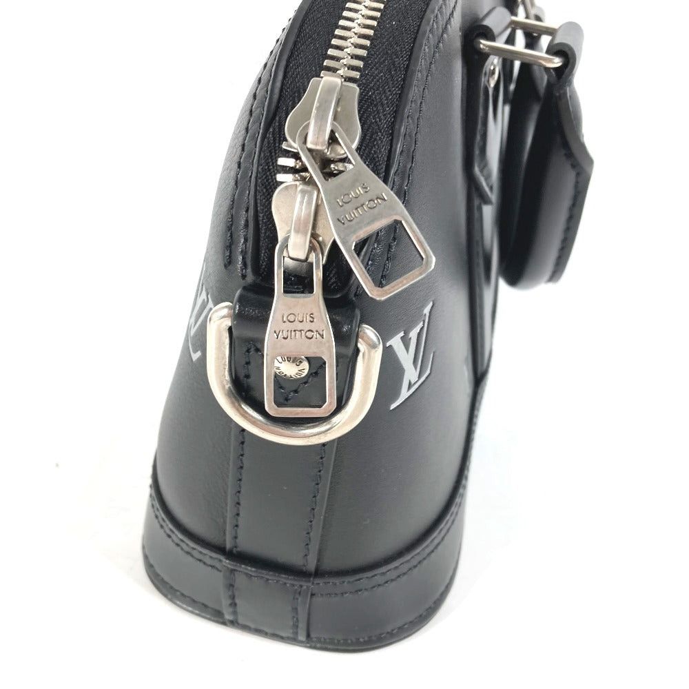 Louis Vuitton Louis Vuitton M24529 Alma Ew 2 Way Bag Shoulder Briefcase Handbag Calf Leather Women Black Size ONE SIZE - 4 Thumbnail