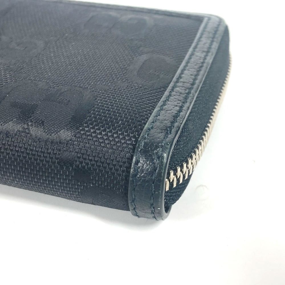 Gucci Gucci 625576 Logo Off The Grid Long Wallet Round Fastener Nylon/Leather Men Black Size ONE SIZE - 6 Thumbnail