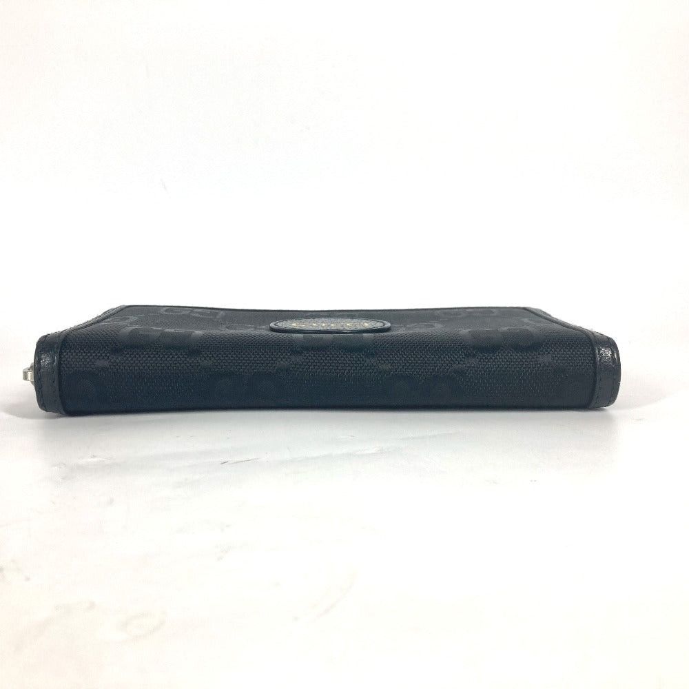 Gucci Gucci 625576 Logo Off The Grid Long Wallet Round Fastener Nylon/Leather Men Black Size ONE SIZE - 4 Thumbnail