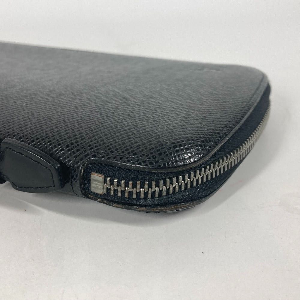 Louis Vuitton Louis Vuitton M30652 Taiga Organizer Atoll Handbag Briefcase Travel Case Long Wallet Leather Men Aldouise Black Size ONE SIZE - 4 Thumbnail