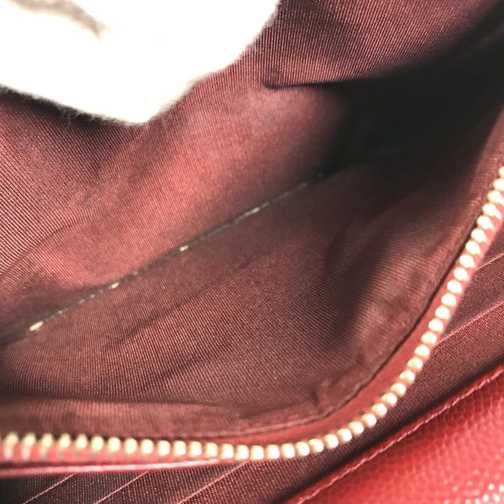 Chanel Chanel Cc Coma Mark Cocolock Chain Wallet Shoulder Bag Shawl Diagonal Hanging (E.G. Of A Rocket) Pochette Metis Long Caviar Skin Women Red And Gold Hardware Size ONE SIZE - 11 Thumbnail
