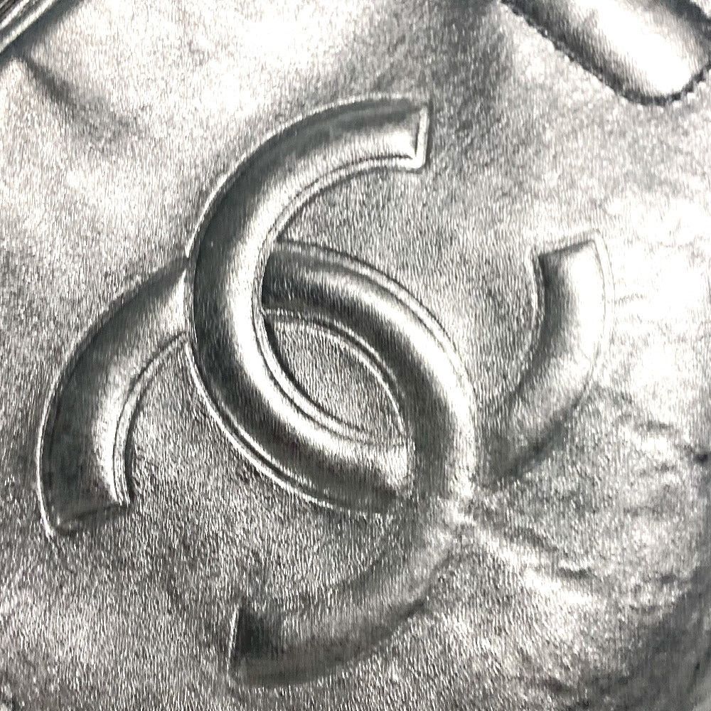 Chanel Chanel Shawl Briefcase Cc Coma Mark Double Chain Shoulder Bag Calf Leather Women Black Size ONE SIZE - 8 Thumbnail