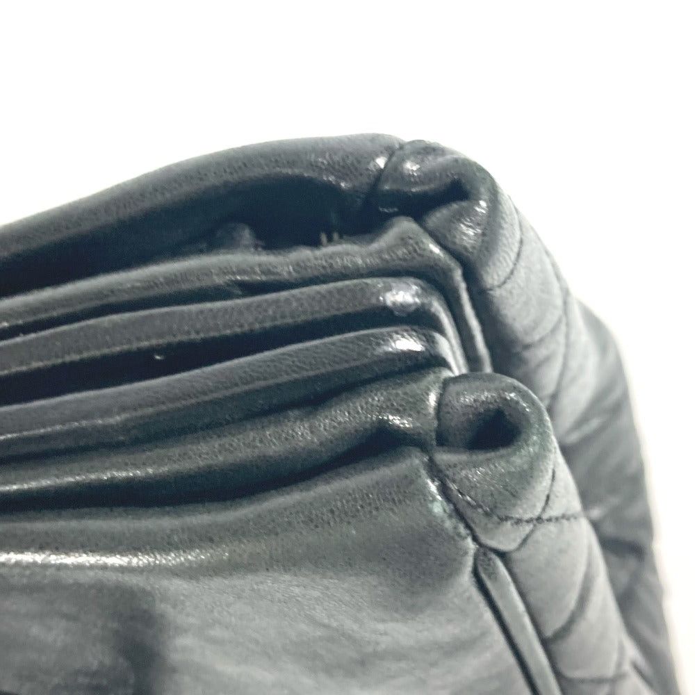 Chanel Chanel Shawl Briefcase Cc Coma Mark Double Chain Shoulder Bag Calf Leather Women Black Size ONE SIZE - 6 Thumbnail